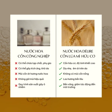 Nước hoa thuần chay Pháp DÉLIRE EDP 15ml – Thơm lâu, quyến rũ, quà tặng người yêu 539k