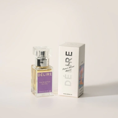Nước hoa thuần chay Pháp DÉLIRE EDP 15ml – Thơm lâu, quyến rũ, quà tặng người yêu 539k