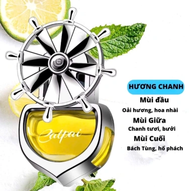 Nước hoa tinh dầu cánh quạt CATPAI cài cửa gió điều hòa - Nhiều mùi hương, giảm say xe TGPKOT94 - Giá 44.550 VND