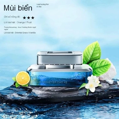 Nước Hoa Tinh Dầu Ô Tô FOR CAR Hương Thơm Năng Lượng Mặt Trời Khử Mùi, Chống Say Xe - Giá chỉ 230k 5