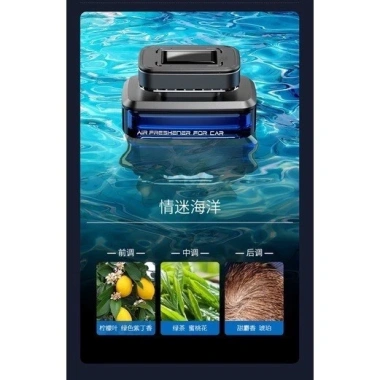 Nước Hoa Tinh Dầu Ô Tô FOR CAR Hương Thơm Năng Lượng Mặt Trời Khử Mùi, Chống Say Xe - Giá chỉ 230k 6