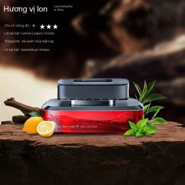 Nước Hoa Tinh Dầu Ô Tô FOR CAR Hương Thơm Năng Lượng Mặt Trời Khử Mùi, Chống Say Xe - Giá chỉ 230k 10
