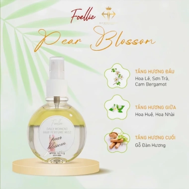 Nước Hoa Tóc Foellie Perfume - Dưỡng chất, tóc mềm mượt, cấp ẩm, giảm 219k 7 Nước Hoa Tóc Foellie Perfume - Dưỡng chất, tóc mềm mượt, cấp ẩm, giảm 219k 7