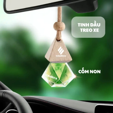 Nước hoa treo xe ô tô Enrix 10ml Khử mùi hôi, chống say xe, tinh dầu sáp thơm 2