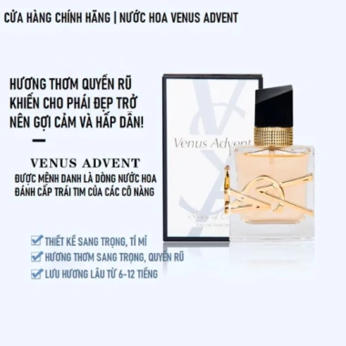 Nước hoa Venus Advent 30ml - Hương ngọt ngào, quyến rũ, lưu hương 6h, giá 127.500đ