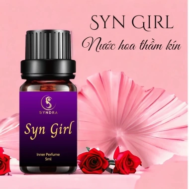 Nước Hoa VK Nữ SYNKISS 5ml – Khử Mùi Cô Bé, Lưu Hương Lâu, Hương Ngọt Ngào, Giá 75.000đ
