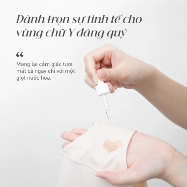 Nước Hoa Vùng Kín Saranghae Dear.Y Thuần Chay 10ml - Hương Cánh Đồng Hoa Sau Mưa, Mát Mẻ, Quyến Rũ 3