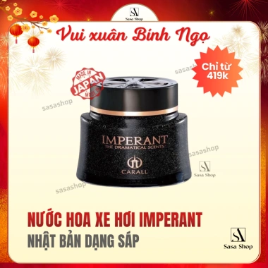 Nước hoa xe hơi Imperant Nhật Bản dạng sáp sang trọng, dễ chịu, chống say xe - Giá ưu đãi 419.992₫
