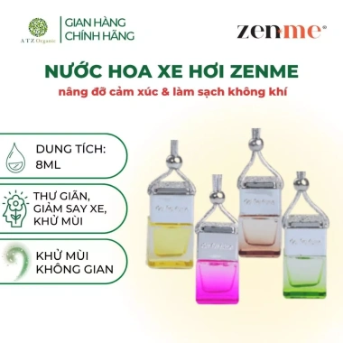 Nước Hoa Xe Hơi Zenme 8ml – Thơm Lâu, Giảm Say Xe, Nhiều Mùi Hương, Giá 87.000₫