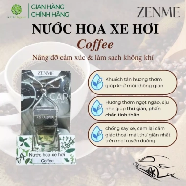 Nước Hoa Xe Hơi Zenme 8ml – Thơm Lâu, Giảm Say Xe, Nhiều Mùi Hương, Giá 87.000₫