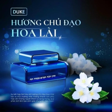 Nước hoa xe ô tô Duke chính hãng khử mùi hôi, hương thơm nhẹ, chống say xe - Giá chỉ 150.000₫