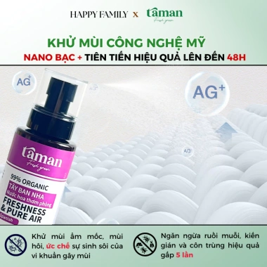 Nước Hoa Xịt Phòng TAMAN Cao Cấp Hương Tây Ban Nha - Thơm Lâu, Lưu Hương Dễ Chịu, Giá 58.800₫ 3