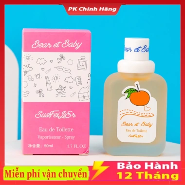 Nước hoa xịt thơm BEAR BABY trẻ em 50ml tránh muối đốt, an toàn, chỉ 24.500₫ 10
