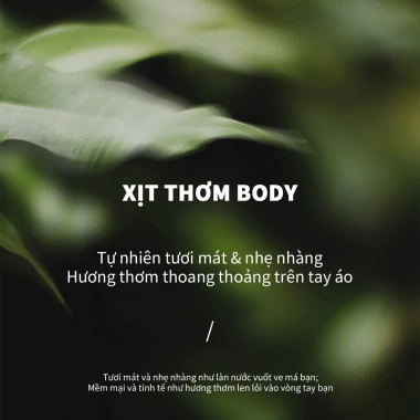 Nước Hoa Xịt Thơm Cơ Thể 100ml - Hương Trái Cây Lâu Dài, Dễ Mang Theo, Phù Hợp Nam và Nữ - Giá Ưu Đãi 36,630₫
