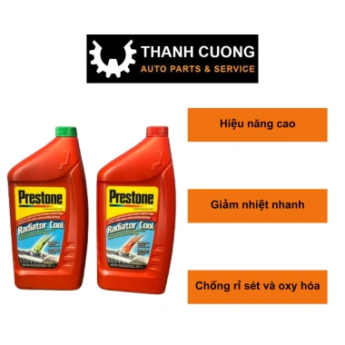 Nước làm mát Prestone 1L - Giải nhiệt két du lịch màu xanh đỏ, ưu đãi 84.980 8