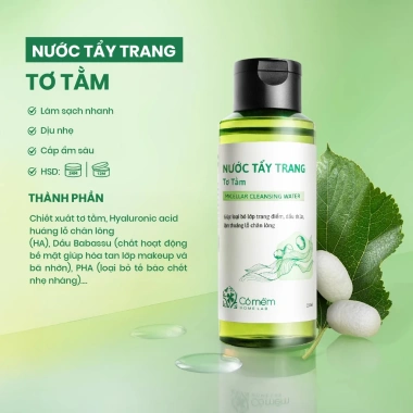 Nước tẩy trang 150ml Cỏ Mềm - Sạch sâu, dịu nhẹ cho da thường, khô, mụn, dầu, nhạy cảm - 126.000đ 4
