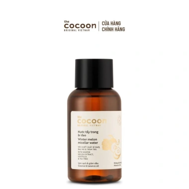 Nước tẩy trang bí đao Cocoon Rosslyn 140ml/500ml - Tẩy sạch makeup, giảm dầu, giá ưu đãi 173k 8 Nước tẩy trang bí đao Cocoon Rosslyn 140ml/500ml - Tẩy sạch makeup, giảm dầu, giá ưu đãi 173k 8