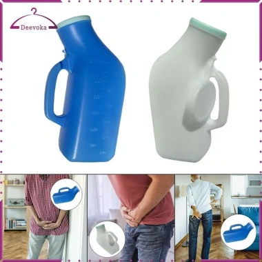 Nước Tiểu Di Động Nam 2.000ml Chống Tràn, Nắp Đậy, Tái Sử Dụng - Lái Xe Du Lịch Người Cao Niên