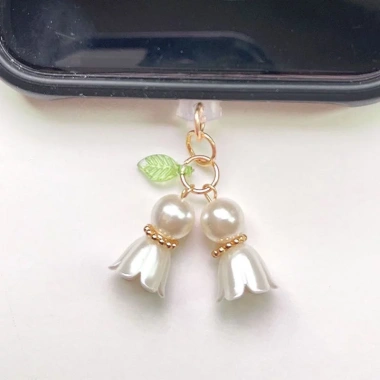 Nút Bịt Chống Bụi Mobile Hình Hoa Lily - Đệm Lỗ Cắm Điện Thoại DIY Giá 36,477 VND 9