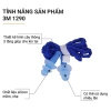 Nút Bịt Tai 3M 1.290 Có Dây Chống Ồn - Giảm Âm Thanh Bảo Vệ Thính Giác 45k 3