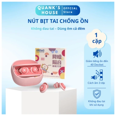 Nút Bịt Tai Chống ồn IDEA Foam - Giảm tiếng ồn, chống ù, ngáy ngủ, chống nước, Giá 30.000 VND