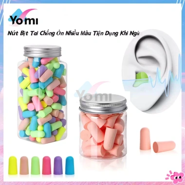Nút Bịt Tai Chống Ồn Nhiều Màu Tiện Dụng, Giảm Giá Đặc Biệt 55k Khi Ngủ