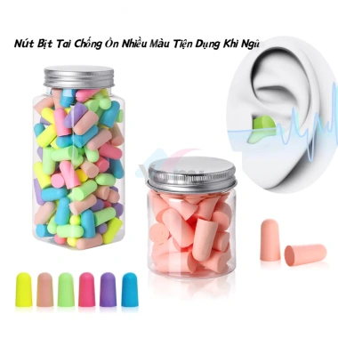 Nút Bịt Tai Chống Ồn Nhiều Màu Tiện Dụng, Giảm Giá Đặc Biệt 55k Khi Ngủ 9 Nút Bịt Tai Chống Ồn Nhiều Màu Tiện Dụng, Giảm Giá Đặc Biệt 55k Khi Ngủ 9