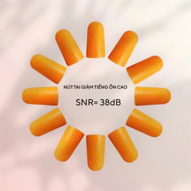 Nút Bịt Tai Chống ồn Vian 1.100 Cao Cấp - Bọt Biển Mềm Mại, Thoải Mái, Giá 22.000đ 3 Nút Bịt Tai Chống ồn Vian 1.100 Cao Cấp - Bọt Biển Mềm Mại, Thoải Mái, Giá 22.000đ 3