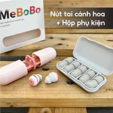 Nút bịt tai iMeBoBo 2.023 chống ồn giảm 40‑50dB khi ngủ, đi tàu xe | Thinksafe 9