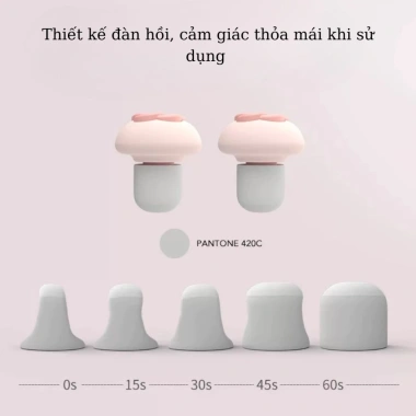 Nút bịt tai iMebobo chống ồn, chống nước, giảm tiếng ồn, giúp ngủ sâu - 125.000 VND 9