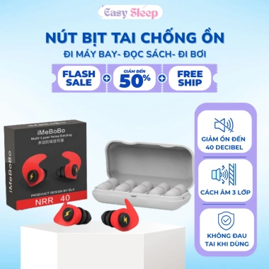 Nút bịt tai iMeBoBo chống ồn công nghệ mới – Giảm tiếng ồn, ngăn ngủ ngáy, giá ưu đãi 125.000đ 9 Nút bịt tai iMeBoBo chống ồn công nghệ mới – Giảm tiếng ồn, ngăn ngủ ngáy, giá ưu đãi 125.000đ 9