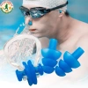 Nút bịt tai & kẹp mũi silicone mềm chống nước, giảm tiếng ồn, tiện dụng khi bơi – giá 18.000đ