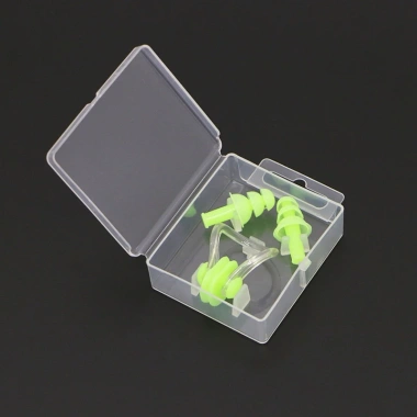 Nút bịt tai & kẹp mũi silicone mềm chống nước, giảm tiếng ồn, tiện dụng khi bơi – giá 18.000đ 4