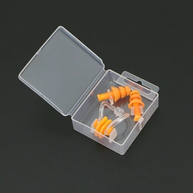Nút bịt tai & kẹp mũi silicone mềm chống nước, giảm tiếng ồn, tiện dụng khi bơi – giá 18.000đ 6