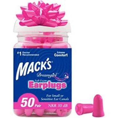 Nút bịt tai Macks Soft Foam chống ồn – 2 cặp trong hộp nhựa bảo quản, giá ưu đãi 24.000₫