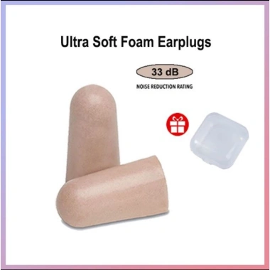 Nút bịt tai Macks Soft Foam chống ồn – 2 cặp trong hộp nhựa bảo quản, giá ưu đãi 24.000₫