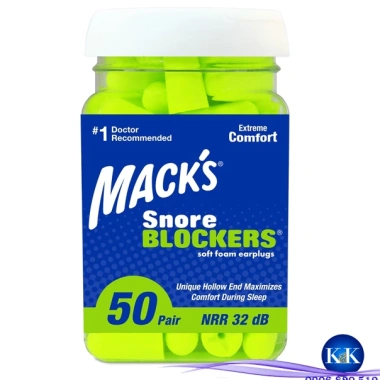 Nút bịt tai Mack's Ultra Soft chống ồn - Đôi 2 chiếc kèm hộp, giá chỉ 26.000 VND 4 Nút bịt tai Mack's Ultra Soft chống ồn - Đôi 2 chiếc kèm hộp, giá chỉ 26.000 VND 4