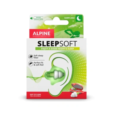 Nút bịt tai ngủ ngon Alpine nhập khẩu Hà Lan - Thiết kế êm tai, giảm tiếng ồn, Giá ưu đãi 599.000 VND