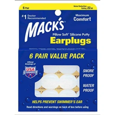 Nút bịt tai Pillow Soft Macks chống ồn, hộp 6 đôi - Giá chỉ 289.000₫ 3 Nút bịt tai Pillow Soft Macks chống ồn, hộp 6 đôi - Giá chỉ 289.000₫ 3
