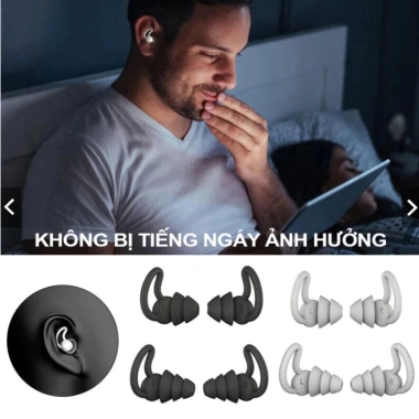 Nút Bịt Tai Vây Cá Mập 3 Lớp Bọt Không Dây Giảm Tiếng Ồn, Bảo Vệ Tai 9 Nút Bịt Tai Vây Cá Mập 3 Lớp Bọt Không Dây Giảm Tiếng Ồn, Bảo Vệ Tai 9