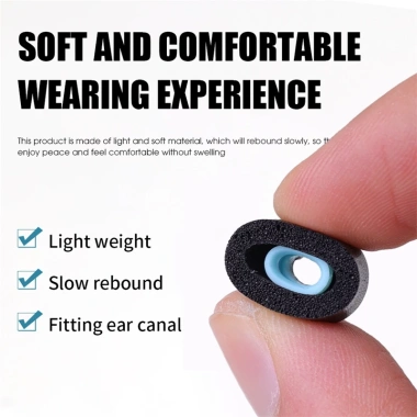Nút bọc tai nghe Memory Foam cho Sony WF-1.000XM4 - Đệm êm, chống ồn, đa kích thước, giá ưu đãi 51.370 VND