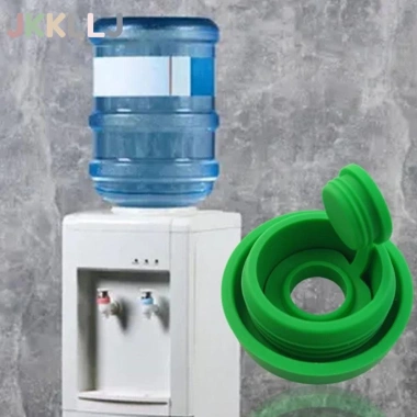 Nút chặn nắp bình nước JKKLLJ silicon Thay thế 3 & 5 Gallon, chống bắn tung tóe