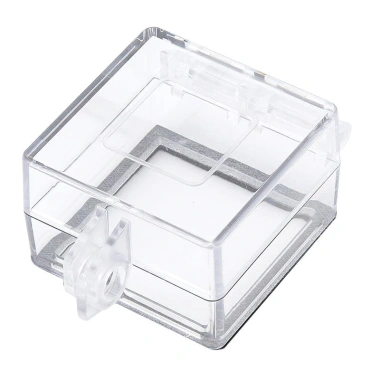 Nút chuyển đổi nguồn 5QZQ Vỏ bảo vệ – Dừng khẩn cấp cảm ứng, lỗ vuông, ổ khóa băng hai mặt, giá 99.000đ