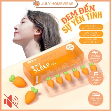 Nút nhét tai iMeBoBo chống ồn, cách âm giảm tạp âm, chống ù tai, chống ngáy - Giá chỉ 139.000đ JULY HOMEWEAR