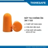 Nút tai chống ồn 3M 1.100 PU xốp mềm, NRR 29dB - 5 cặp THINKSAFE, giá 46.000 VND 3