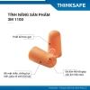 Nút tai chống ồn 3M 1.100 PU xốp mềm, NRR 29dB - 5 cặp THINKSAFE, giá 46.000 VND 5