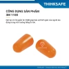 Nút tai chống ồn 3M 1.100 PU xốp mềm, NRR 29dB - 5 cặp THINKSAFE, giá 46.000 VND 6