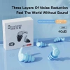 Nút tai chống ồn BENYTRO silicone – Giảm tiếng ồn, bảo vệ tai, bơi, tái sử dụng 5