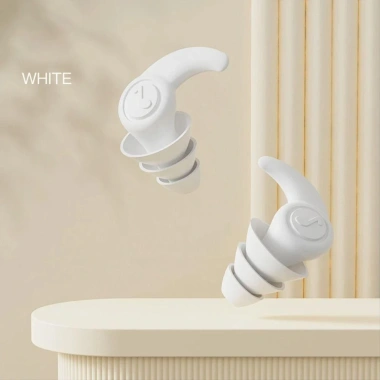 Nút tai chống ồn BENYTRO silicone – Giảm tiếng ồn, bảo vệ tai, bơi, tái sử dụng