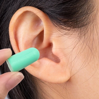 Nút tai chống ồn Mini 5 - Xốp phục hồi chậm, bảo vệ tai khi ngủ, giảm tiếng ồn